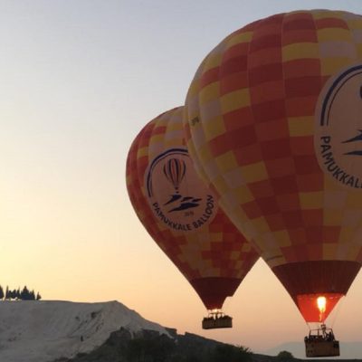 Two Pamukkale Balloons
