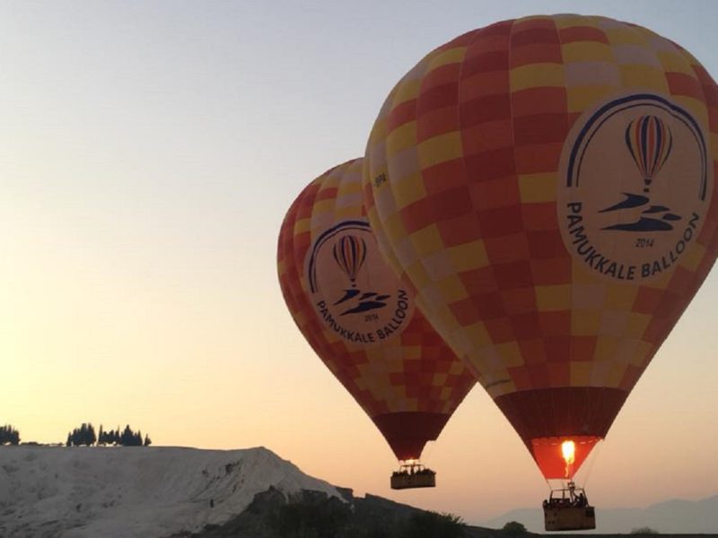 Two Pamukkale Balloons